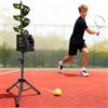 SENJINGHUA Macchina da tennis con telecomando | Lanciatore di palline regolabile: velocità, altezza, frequenza e oscillazione di 48° | ideale per principianti e giocatori avanzati