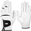 GFDSGRE Guanti Golf Guanti da golf uomo sportivi mano Indossare traspiranti antiscivolo Singolo mancino destro(Left hand,25)
