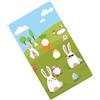 BESTonZON Bandiera di Pasqua in Poliestere Coniglio e Uovo, Gioco di Lancio per Festa Indoor e Outdoor, Decorazione Adorabile e Adulti