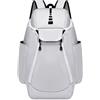 CaFfen Borsa Da Basket Basketball Zaino da basket di grande capacità, borsa allenamento multifunzionale for esterni, e calcio(White)
