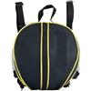 CaFfen Borsa Da Basket Basketball Zaino portaoggetti da basket, borsa portapalle in tessuto Oxford, calcio, a tracolla, zaini allenamento multifunzionali for sport all'aria aperta(B Black)