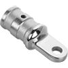 KALLORY Ferramenta per Bimini Top in Acciaio Inossidabile Bimini Top Fasteners Argento per Marine Uses e Festa Estiva