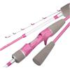 Generico Canna da spinning/casting regolabile 2,1-3,3 m, 5-60 g con tubo di trasporto