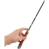 Gettimore - Per canna da pesca compatta per mini canna da pesca, leggera fibra di carbonio da viaggio, portatile 1,2 m-1,8 m, design telescopico per riporre oggetti tascabili