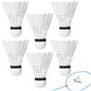 Generisch Palla da allenamento da badminton, confezione da 6 palline per allenamento di badminton, per interni ed esterni, giardino, competizione, campo, scuola e fitness