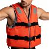 Generico Oxford Cloth Foam Vest - Adult Marine Workwear Fishing | Flood Control Vest And Rafting Clothing, Adult Water Jacket For Outdoor Boat Tours Beach Gear, Adjustable Strap, 57x53cm, 450g