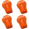 Générique Fascette per canne da pesca | 4 Pezzi Supporto Organizzatore Portatile Elastico | Porta canne da Pesca per Barca | per la Spiaggia il Molo Piscina il Ghiaccio Acqua Salata Il Surf