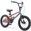 BIKESTAR Bicicletta bambini 4-5 anni da 16 pollici ★ Bici per bambino et bambina BMX con freno a retropedale et freno a mano ★ Blu & Verde