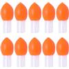 Tsophreniq 10Pcs Luce di Plastica Glow Stick Luminoso Pesca Lightstick Lampada Led Luci di Pesca Attrattore Oceani Light Stick