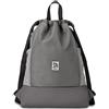 AUDETIC Sacca Sportiva Donna Uomo Oliva - Fit - Borsa per Spiaggia, Scuola, Sport - Zaino da Ginnastica Ragazzo e Ragazza - Borsa con Coulisse per Viaggio - Sacche Palestra - Impermeabile