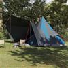 Générique Tenda Tipi Familiare con Tetto Verde 510 x 690 x 330 cm, Taffettà Antivento, E-Port e Gancio Appeso, Interno Spazioso, Montaggio Facile per Campeggio in Famiglia