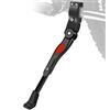 Acesport Cavalletto Bici, Cavalletto Bicicletta Stand Regolabile Alluminio Lega Cavalletto Laterale con Il Piedino di Gomma Antiscivolo per 24"-29" Mountain Bike, Bici da Strada, Biciclette, MTB Bici