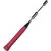 APLVFFZH Badminton Training Device Attrezzo Swing Badminton con Peso Rimovibile Dispositivo Allenamento Racket E Polso Funzione Acustica per Autocontrollo Adatto per Casa Routine Pre-partita, Rosso