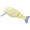 Generico Esche Artificiali Grezze | 12,4 cm Jig Galleggiante Non Dipinto,Swimbaits A Corpo In 3 Sezioni Per La Pesca Al Black Bass,Per Lago Stagno Ruscello Costiero All Aperto Principiante Professionista Appas
