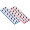 PATIKIL 70mm Extra-Grossola Sci Snowboard Pietra Diamantata 2pz Sci Lama Affilatrice Diamante Lama Lime Snowboard Pietra per Affilare Multicolore