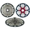 ASODDMVB Adatto per cassetta per bicicletta ZRACE a 10 velocità MTB ruota libera 11-42T / 11-46T / 11-50T staffa in lega di alluminio, adattatore 0 pignone per bicicletta Cassette e pignoni(10s 11-42T)