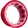 ASODDMVB Anello di bloccaggio della Ruota Libera per Bici Grip Bike, Adatta per Cassette Shimano M6100 M7100 M8100 a 12 velocità. pignone per Bicicletta Cassette e pignoni(Red)