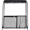 Meyjlgh Borsa con cordoncino, in PVC, trasparente, con coulisse, impermeabile, per palestra, nuoto, spiaggia, viaggi, abbigliamento da lavoro per bambini, attività all'aperto, festival, donne e uomini