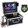 RSGXLFQZVAK Macchina Fotografica Subacquea, Videocamera for la Pesca Subacquea Schermo a Colori Grande da 9 Pollici 1000TVL Fish Finder Rotazione Orizzontale a 360 ° Fotocamera Impermeabile Cavo 30 m