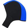 Gucagle Cappuccio da muta Cappuccio termico per nuoto Surf Cappuccio da immersione Protezione solare UV Asciugatura rapida per uomo Donna Nuoto Immersioni Surf Gomma cloroprene Nylon (Nera)