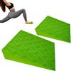 Générique 2 cunei in schiuma per yoga - 2 pezzi 15 x 12 x 5 cm in schiuma Eva leggeri di sostegno | di da allenamento per pilates, squat, pompe, tavole di equilibrio, allenamento per sollevamento