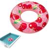 Generico Canotto Gonfiabile, Giocattoli Gonfiabili per Acqua a Motivo Frutta, Galleggiante per Bambini, Per Vacanze, Festa, Spiaggia, Acquatico, Lago, Fiume, Giardino Esterno