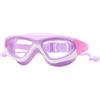 Generico Goggle per bambini per nuotare, occhiali da nuoto per bambini - Occhiali per anti | Occhiali da nuoto a vista larga in silicone con cinturino regolabile per 8-12