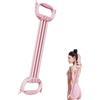 Generisch Fasce di resistenza - PP TPE 60 cm | Figura 8 bande di resistenza con manici, fasce in silicone per esercizi fitness | per palestra a casa, yoga, pilates, allenamento braccia, avambraccio, schiena