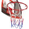 Chdnhe Cerchio da Basket per Esterni,Canestro Sospeso per Palloni Sportivi con Rete | Cesto da Basket Sportivo,per Interni Esterni Palestra Giardino Cortile Area Giochi