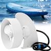 Generic Nuovi kit motore elettrico subacqueo per elica pinna per kayak, propulsione a getto pompa 380W, 6-8km/h, durata della batteria 60 minuti, per tavola da paddle gonfiabile, tavola da surf