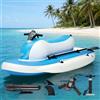 Generic Kayak elettrico da 700 W con scooter subacqueo - PVC resistente, motore brushless, pagaia staccabile per immersioni e pesca, 3-9 km/h