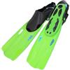 XIUsheUA Pinne Nuoto Pinne da Snorkeling Nuoto con Tallone Aperto e Fibbie Regolabili Corte Viaggio for per Nuoto e Immersione(L)