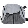 EasyByMall Zaino per sedia da kayak, 43 x 45 x 15 cm, organizer per riporre oggetti, borsa Oxford in rete 600D per accessori gonfiabili per barche (grigio)