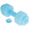 OHPHCALL Borraccia senza Odore da 830ml a Forma di Manubrio in Pet Riutilizzabile per Palestra e Sport All'aperti