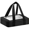 Générique Porta pentola isolata,Impermeabile isotermica portatile,Contenitore per piatti in alluminio con coperchio | Per la casa cucina e festa raduno Barbecue Picnic Travel Service