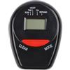 FUBESK Contatore elettronico multifunzione per vogatore idraulico, display a LED con frequenza e calorie cardiache, compatto per contatore di plastica, 111 x 86 mm, colore nero