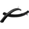 DYYEUAVT 1 Set di parafanghi Anteriori e Posteriori for Bici in Argento, Stile retrò, 700C, 23C, 25C, parafango for Bicicletta da Strada.(Black 1 Set)