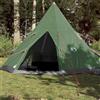 Générique Tenda da campeggio tepee 4 persone blu impermeabile con E-Port, poliestere rivestimento PU, leggero e portatile con borsa per il trasporto