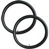 Vibsky Camere d'aria per fat bike, 61 x 7,6 cm, confezione da 2, camere d'aria in gomma ispessita a prova di foratura, per mountain bike, e-bike e ciclismo fuoristrada, colore nero durevole