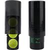 Fukaisu Contenitore Pressurizzatore per Palle da Tennis, Contiene 3 Palline Camera Pressione 14 PSI per Palline Tennis Risparmiatore Contenitore Ermetico Mantiene Rimbalzo Fresco Riutilizzabile (Nero)