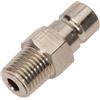 NFYsCHZ Sostituzione degli Accessori 033496-10 Connettore Linea Carburante 033496 for Motore di Barca 1/4 Npt Maschio Lato Serbatoio ('91 e successivi) Cromato, Lato Serbatoio Maschio