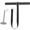 Lylithuif Avambraccio Roller Iron EVA Resistenza portatile Regolabile Polso Avambraccio Trainer per allenamento muscolare in palestra a casa in ufficio