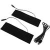 Toddmomy Pellicola Riscaldante USB 5v con Fibra di Carbonio e Temperatura Regolata, per Riscaldare Solette e Cuscini in Ufficio e Campeggio