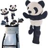 Générique Coprimazze da golf in peluche, copricapi da golf animali - divertenti copertine da club in peluche, perfette e sicure con motivo animale, HOU
