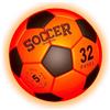 Générique Pallone da calcio luminoso - Palloncino ricaricabile di taglia 5 con pompa, palloni da calcio a LED cool per adolescenti, adulti, sport all'aria aperta, cortile, spiaggia, notte, regalo per