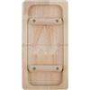 Vibsky Tavola da allenamento per la forza delle dita, in legno, per competizioni di wrestling, impugnatura per arrampicatori e riunioni di famiglia, 28 x 14 x 3,5 cm