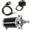 Generic 66T-81800 per Motore fuoribordo 66T-81800-02 Motorino di avviamento,relè e Interruttore per 40 CV per Enduro E40X E40XMH 40XWT 40XWH Motore di inclinazione e Trim del Motore della Barca