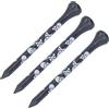 Tnfeeon Tee da Golf, Tee da Golf in Legno di bambù e Legno Confezione da 30 3,1 Pollici con Custodia, Design Stampato con Teschio, Facile da Trasportare e Uso Organizzato per i Golfisti del Driving