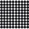 Qomcsrl Interruttore di Alimentazione A Bilanciere Rotondo da 100 Pezzi 6A 250 V CA 2 Pin 2 Posizioni ON/off Interruttori per Barche A Motore SPST Pulsante Nero Mini Rotondo Nero