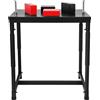 Shalmidor Tavolo professionale per braccio, 90 x 65 x 100 cm, capacità di carico 1T, per allenamento competizione, braccio, con forza del polso rimovibile per palestra, bar, casa
